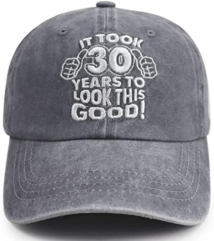 Шанванке 30-ти Роденденски Подароци За Него Неа, Смешни 30 Години Бејзбол Капа, Прилагодлив Памук Вез шапка За Мажи Жени