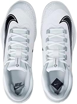 Nike Alpha Huarache Elite 4 Ниско бело/црно бејзбол бејзбол нè распрскува