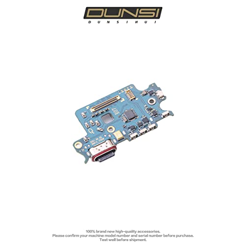 Замена на конекторот за полнење Dunsihui за SAM Sung Galaxy S22 5G SM-SM-S901U SM-S-S901U1 USB полнач порта пристаниште флекс кабел