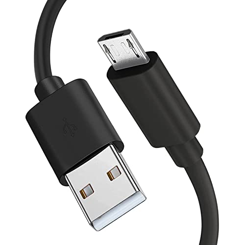 Кабел за полнење на кабел за полнење FlickerStar [USB Micro 5FT] за слушалки за слушалки за звучни звуци за безжични Bluetooth, слушалки за слушалки
