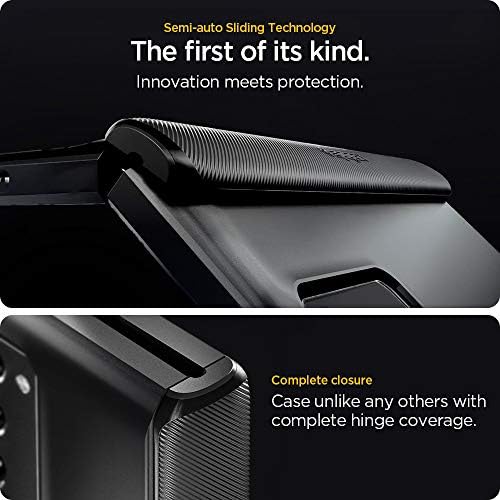 Шпиген Тенок Оклоп Про Дизајниран За Samsung Galaxy Z Пати 2 Случај-Црна