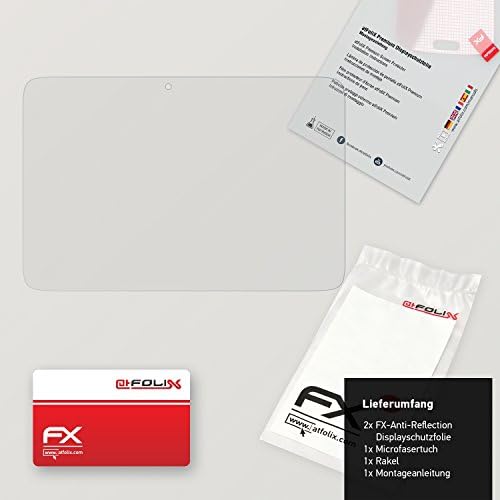 Displayschutz@Folix Atfolix заштитник на екранот компатибилен со HP Slatebook 10 x2 филм за заштита на екранот, анти-рефлективен и шок-апсорбирачки