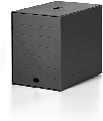 Издржлива идеална кутија плус кутија за складирање со 7 ленти со букви C4 - црна