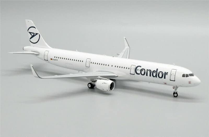 JFOX Condor за Airbus A321-211 D-ATCF со Stand Limited Edition 1/200 Diecast Aircraft претходно изграден модел