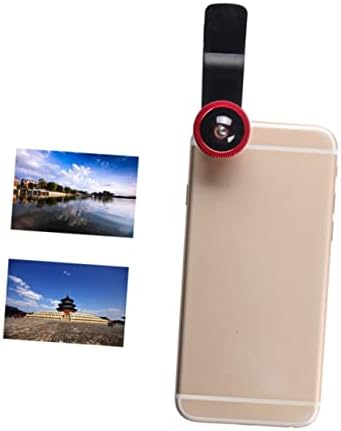 Solustre Smart Phone Smartphone Телефото леќи-- Секоја сет на леќи за телефони вклучува леќи за рибари од 180 °, леќи со широк агол од 0,67х,