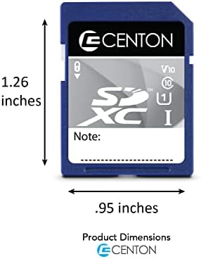 Centon SD UHS-I / A1 / V10 / U1 / Класа 10 Флеш Мемориска Картичка 256GB x 1,