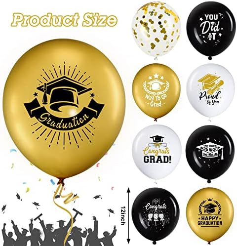 72 Парчиња Дипломирање Забава Балони Класа на 2023 Дипломиран Декор Честитки Град Балони Партиски Материјали За Забава Матурска Школа