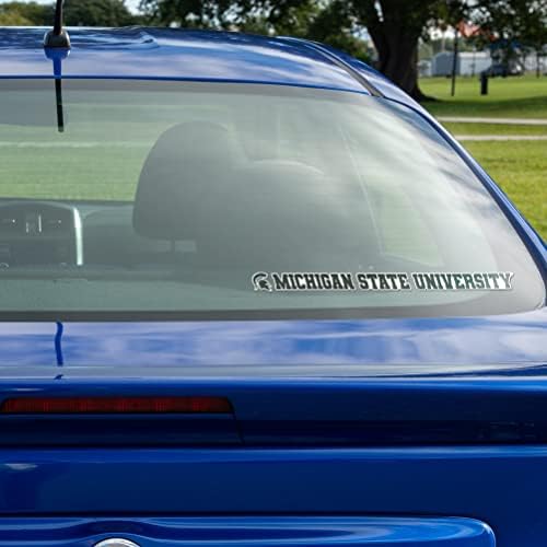 Државен универзитет во Мичиген Спартанци МСУ Име лого винил деклап лаптоп вода за шише со шише со автомобил за автомобили