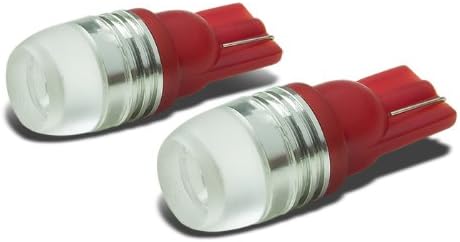 T10 194/168 CREE Q5 1W Црвена сијалица со сијалица со висока моќност од 2
