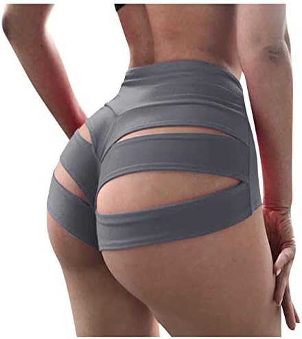Womenените отсечени шорцеви од јога, измешани плен, топли панталони со висока половината за вежбање, активен задник за кревање спортски хеланки гаќички за гаќички