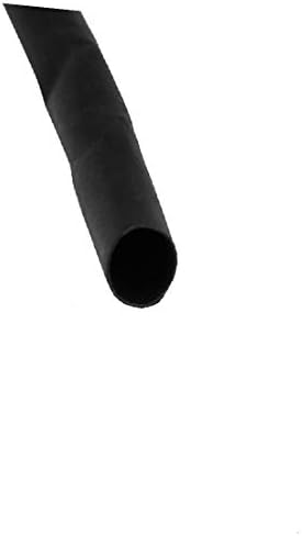 Х-ДРЕ 20 Метри Долга 4,5 мм Внатрешна Диа. Полиолефинска Цевка За Собирање На Топлина Црна За Поправка на Жица (20м де ларго