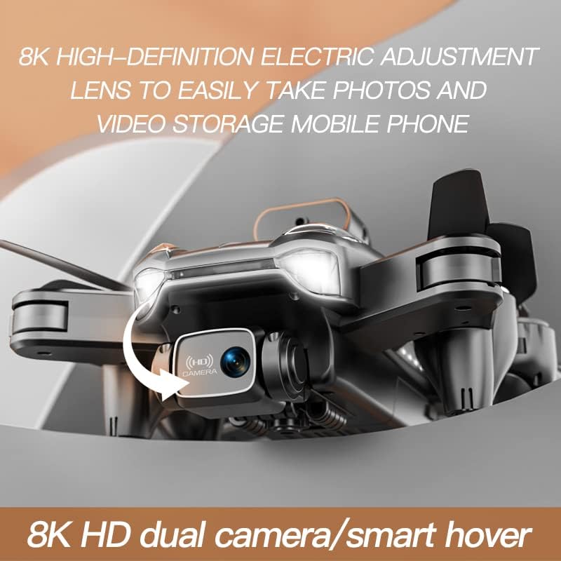 Избегнување на пречки за избегнување дрон без четка HD GPS 8K двојна камера Аериска фотографија Професионална авионска играчка