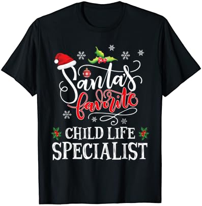 Омилен Специјалист За Детски Живот На Дедо мраз Божиќна Забава Божиќна Маица