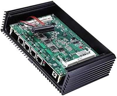 InuoMicro G5005L4 Рутер компјутер w/2GB+RAM МЕМОРИЈА+16GB SSD-Itel Core i3 5005U, 2.0 GHz 15W AES-NI 4 LAN Пристаништа, Windows