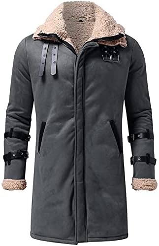 Јакна со качулка за мажи, обичен работен костум со долги ракави, пафери јакна Основни зимски палта на Парка Машки