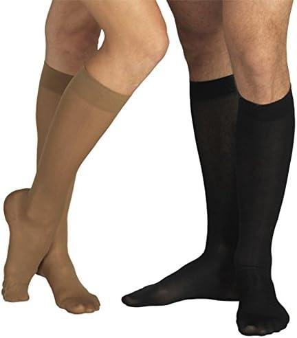 Тонус Еласт 18-21 ммхг Медицинска Компресија Колено Високи Чорапи Со Затворен Прст, Умерена Класа јас