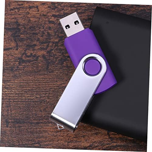 Безжичен адаптер за безжичен адаптер со Solustre USB WiFi Swivel Laptop Disk USB адаптер U Desktop Purple Flash Wireless for MB USB безжичен