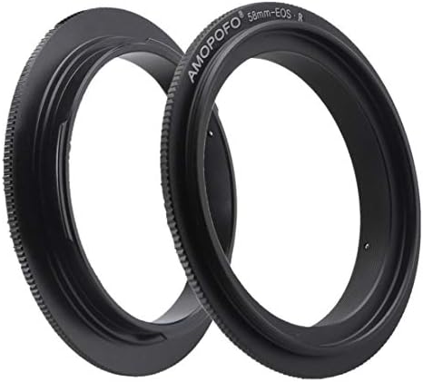 58мм до EOS R филтер за филтрирање макро прстен за адаптер за обратна монтажа, и за Canon EF R целосна камера камера