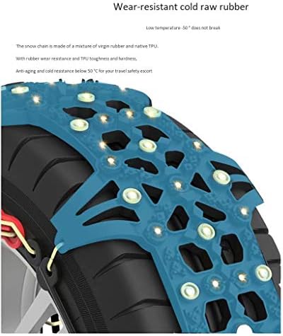 FSCZ автомобилски отпорен на носат анти-лизгачки ланец SUV гуми против лизгање на ланец Универзална штета отпорна на абење Автоматски