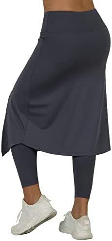 Beroyенски женски миди со должина на здолништа со 3 џебови скромни здолништа женски 24 коно -должина на коленото