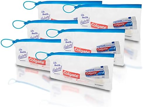 Мило! Паста за заби за заби за заби, пакет на комплет за патувања, го вклучува: Заштита на шуплината Колгејт .85 мл | Колгејт индивидуално видно завиткана мека четка за
