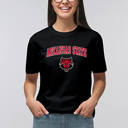 Лого на НЦАА Арх, маичка во боја во боја, колеџ, универзитет