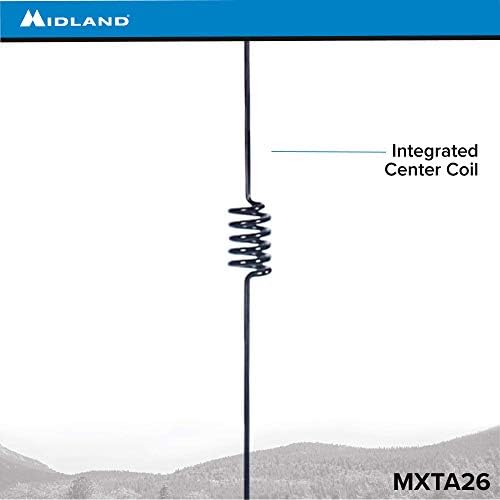 Мидленд-Mxta26 Микромобил 6DB Добивка Камшик Антена-Четири Пати Излез Сигнал-32 Антена