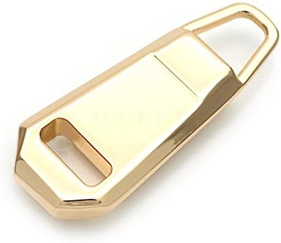CraftMemore 4 парчиња Zipper Повлечете го патент за влечење на чешма за влечење на чешма за влечење, метална влечка за занаетчиска чанта за