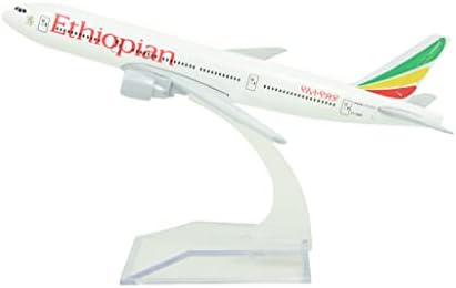 Династија Танг 1: 400 16см Б777 Етиопија ерлајнс метални авиони модел на авионска авионска авионска рамка