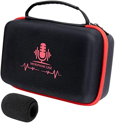 Youshares sm7b торба за микрофон со микрофон со микрофонска пена - куќиште за куќиште со куќиште со куќиште со шофершајбна компатибилна