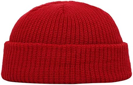 Модна унисекс капа бејзбол капа, женски капа, волна, облечена во глава, буни кабелски кабел плетени капи Хеминг чуваат топла капа зимски случајно