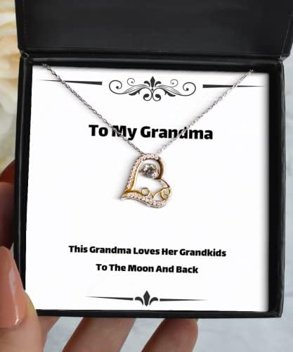 Убава баба подароци, оваа баба ги сака своите внуци на Месечината и грбот, сарказам loveубов танцувачки ѓердан за баба од внука