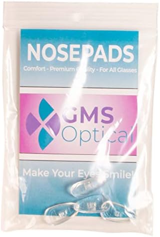 GMS Optical® Мека силиконска симетрична форма на носот на очите на очите