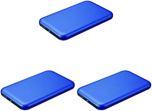 Mobestech 3pcs Безбедно Домашно Куќиште Куќиште За Складирање На Хард Инчен Диск Издржлив Мобилен HDD За Сина USB Тб Информации