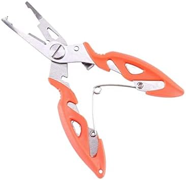 Dfsyds привлечни клешти - ножици за риболов ножици плетенка за риболов риболов алатки риба сечење клешти мултифункционални ножици