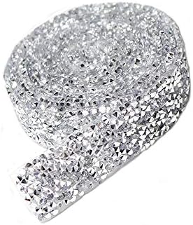 1yard*1CM Crystal Rhinestone Diamond Diamond Sparkly Bling Rigbon