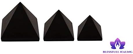 Блесното заздравување цврсто црна црна нумимит пирамида фенг шуи духовна реики природен камен чакра кристална терапија вера заздравување на енергија