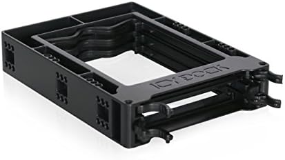 Леден приклучок алатка-помалку Triple 3x 2,5 до 3,5 HDD Drive Bay SSD монтажен заграден комплет за држачи за заграда | EZ-Fit Trio MB610SP