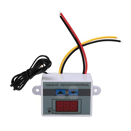 Контролер на температурата, прекинувач за термостат на дигитална температура XH-W3001 со сондата за водоотпорна сензор