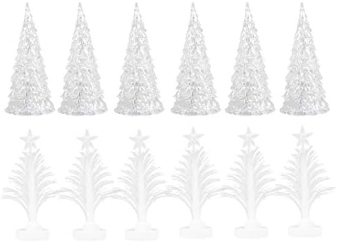 Амосфун креативен украс за новогодишни украси за ноќни светло за Божиќна забава