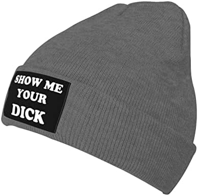 Show-Me-Your-Dik Mens inter Winter Beanie Hat Skate Cake For Women Soft Watch Hat Hat Sturepty Targ Tglit Cap