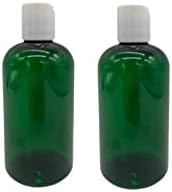 Природни фарми 8 мл Зелена Бостон БПА бесплатни шишиња - 2 пакувања со празни контејнери за полнење - есенцијални масла - ароматерапија