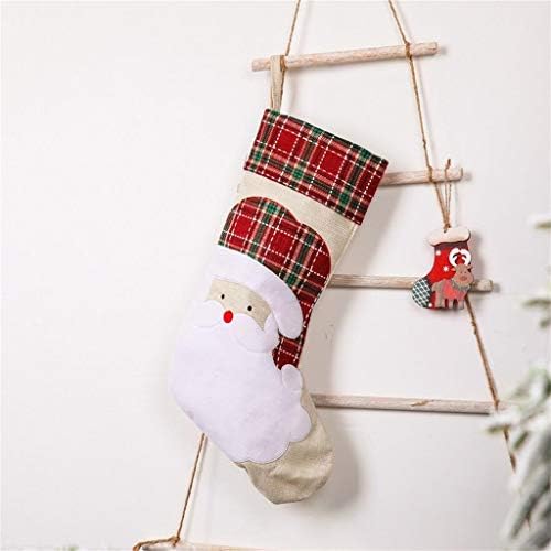 Yayiya t7222j постелнина Божиќни чорапи за украси за подароци