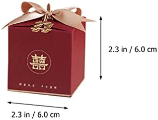 Кутии за свадбени бонбони од Абаодам 20 парчиња кутии за пакување за подароци за венчавки