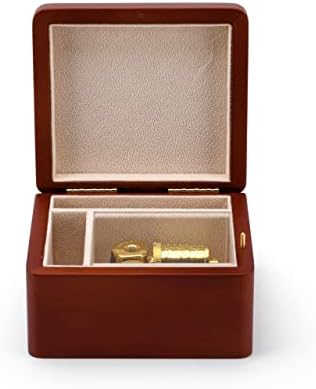 Едноставна Дрвена 23 Забелешка Кутија За Накит За Ситна Музика - Лебедово Езеро