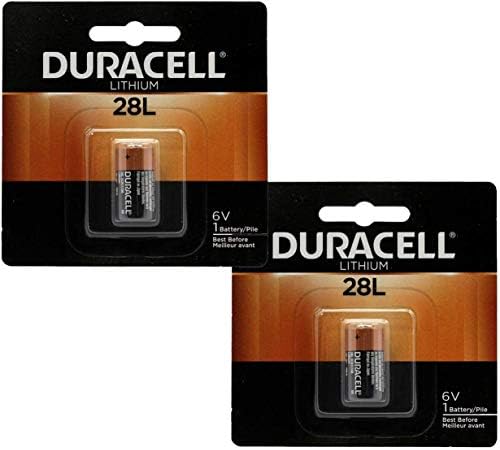 2x Duracell 28l Литиумска Батерија Замена ЗА 46V 2CR11108, L544, PX28L
