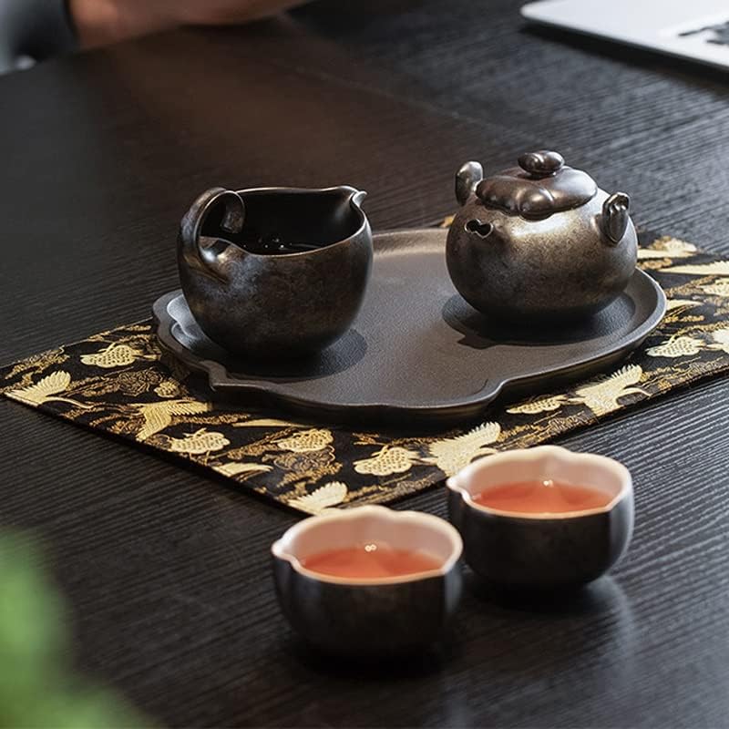 ZLXDP керамички глазура чај сет Кунг Фу чај постави чај сет чај сет домашен канцелариски подарок подарок подароци