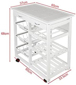 N/A 4 нивоа за складирање количка за количка кујна Организатор за бања Подвижни полици за складирање тркала за домаќинство држач