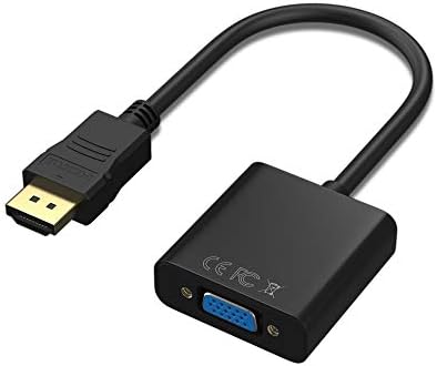 Cableeader HDMI до VGA 1080P, HDMI MALE TO VGA FEMALE со аудио за лаптоп, компјутер, работна површина, TVBox, Xbox, PS3, PS4 итн.