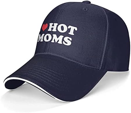 Јас сакам жешки мајки Касети Сонце Капчиња Риболов Хет жени Snapback hat тато капа, прилагодлива тато капа, унисекс